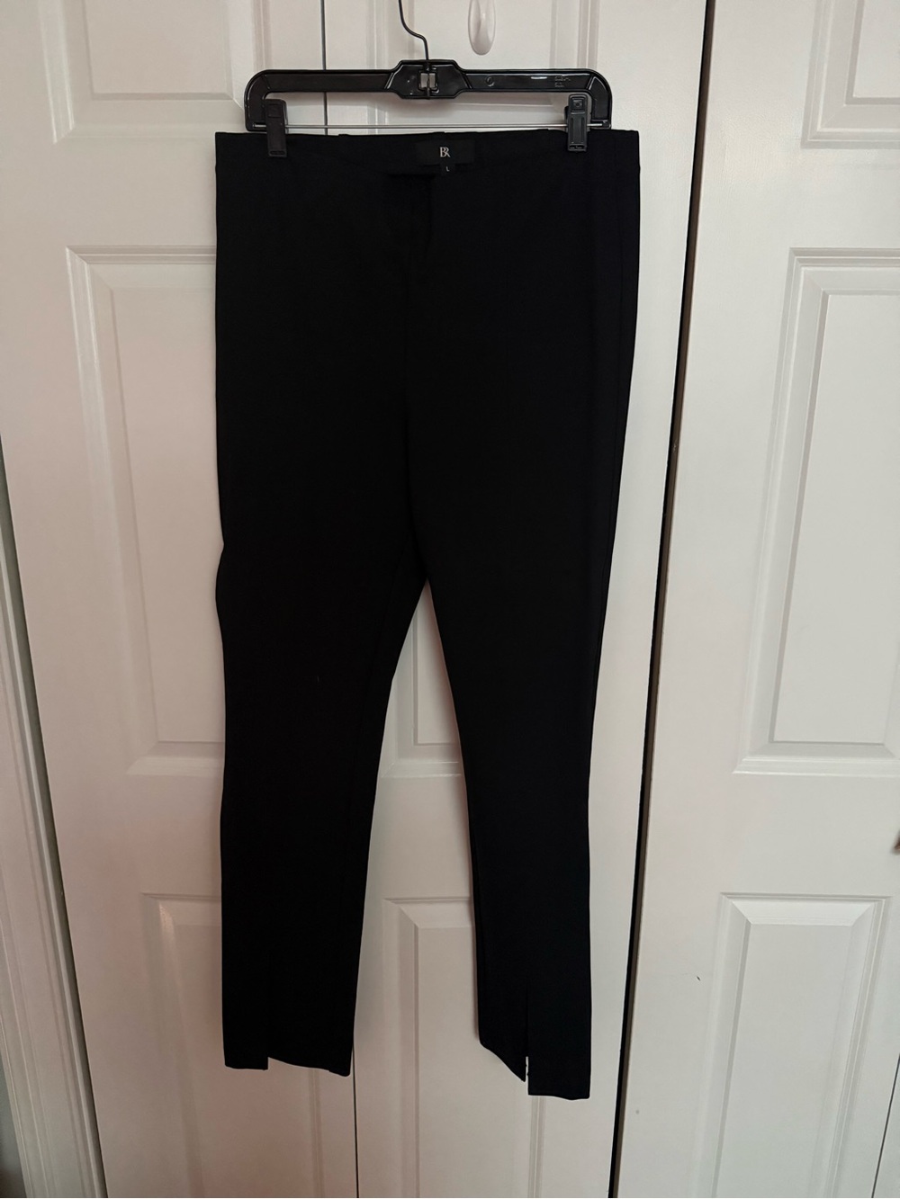 Banana Republic Black Ponte Slim Ankle Pants